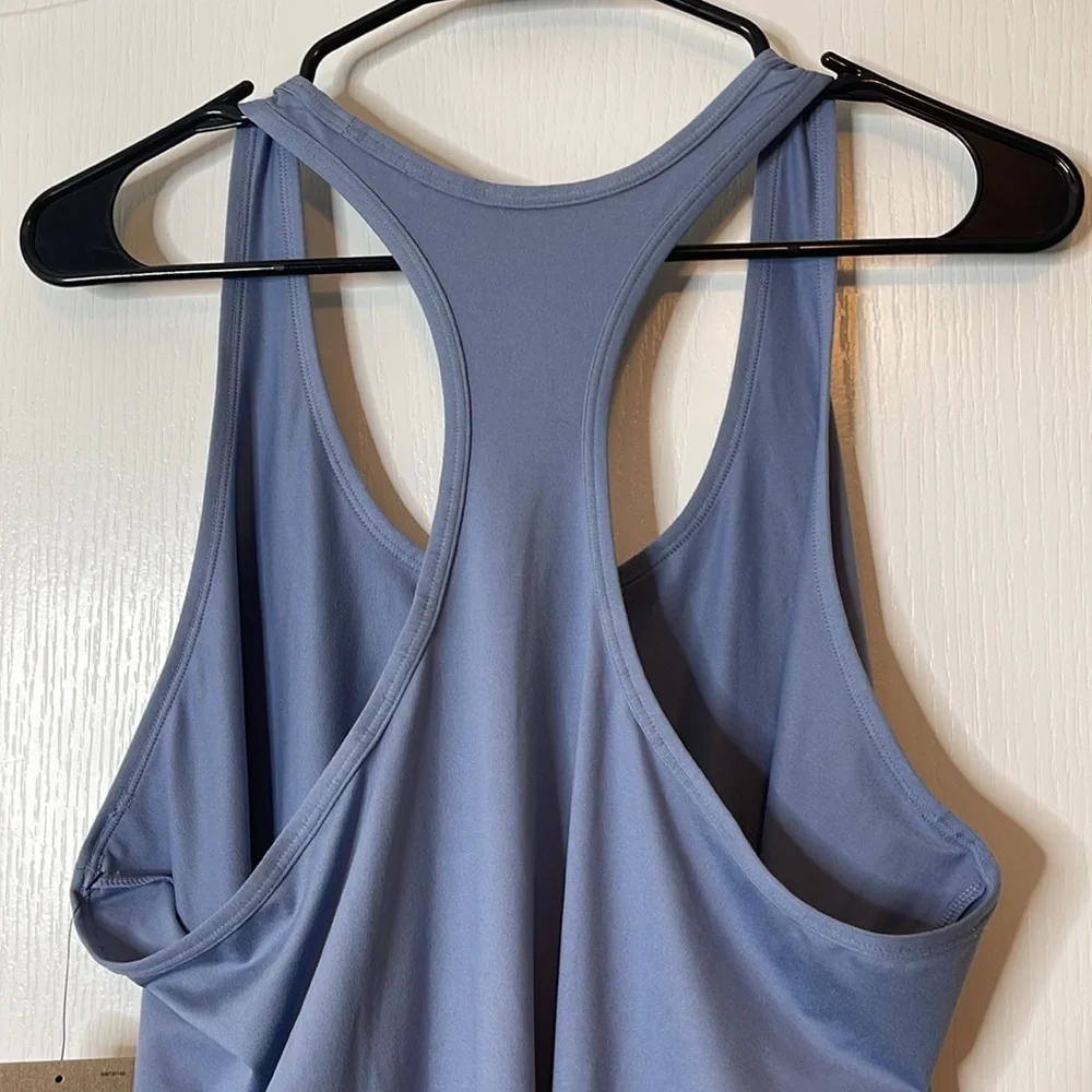 Nike Smokey Blue Dri-Fit Racerback Maternity Tank Top XXL